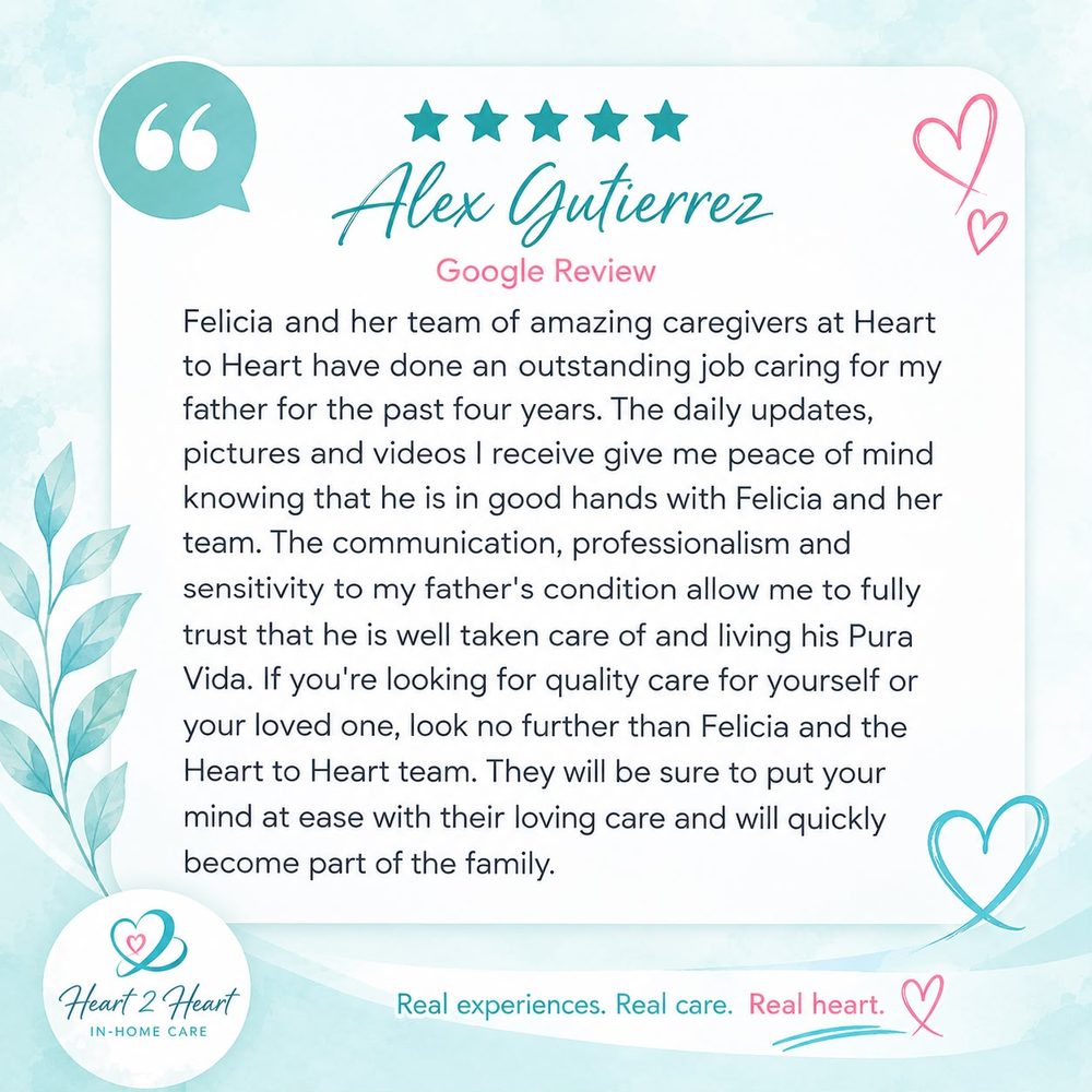 Five-star Google review from Alex Gutierrez